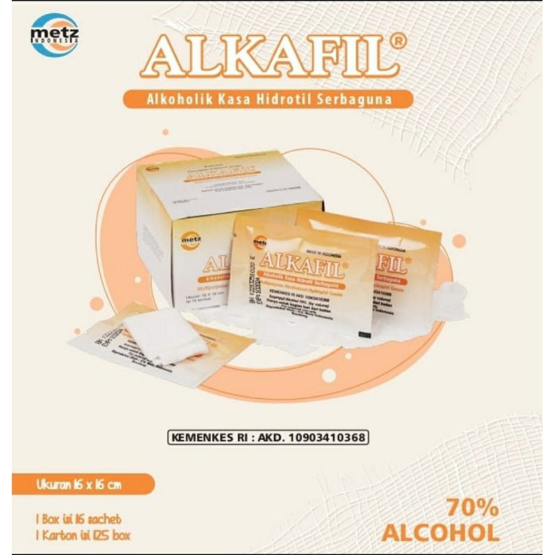 Alkafil kasa hidrofil isi 16/Kasa tali pusar bayi