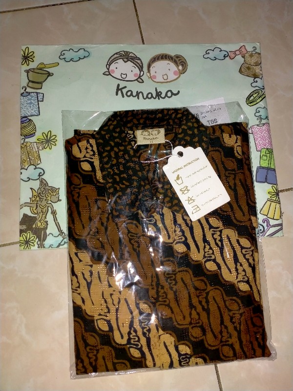 Batik Anak Kanaka Kemeja Parang Sogan