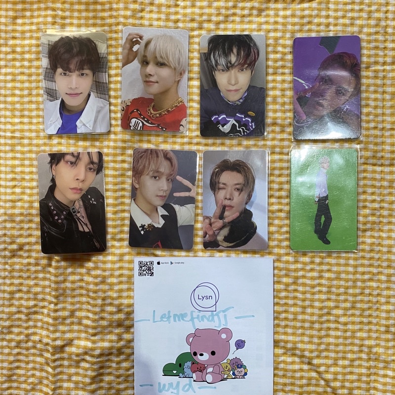Photocard PC NCT 127 Sticker Favorite Album AR Selca AR Clip Photobook Jewel Ver Taeil Jungwoo Doyou