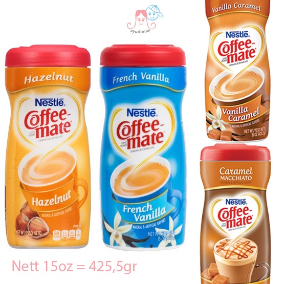 

Krimer- Nestle Coffee Mate / Creamer French Vanilla Hazelnut Vanilla - Krimer - Vanilla Caramel