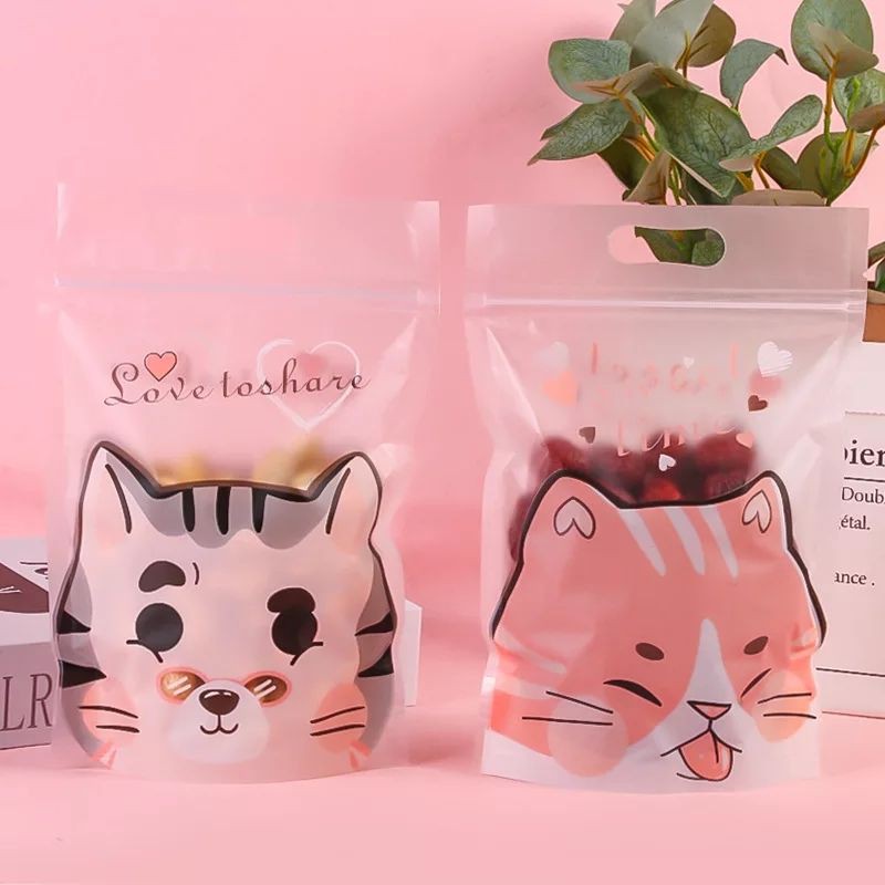 (PZ2) Plastik Ziplock Cat 2 Colour/Plastik Kue Kacang Permen
