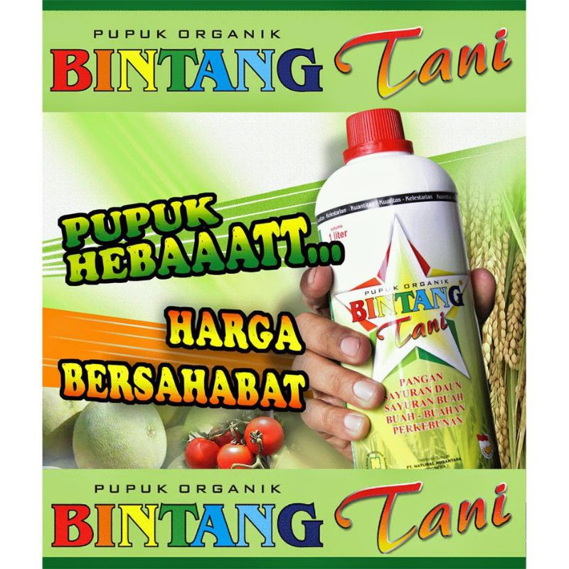 PUPUK BINTANG TANI - PUPUK NASA - POC NASA - NASA - ORIGINAL 100%
