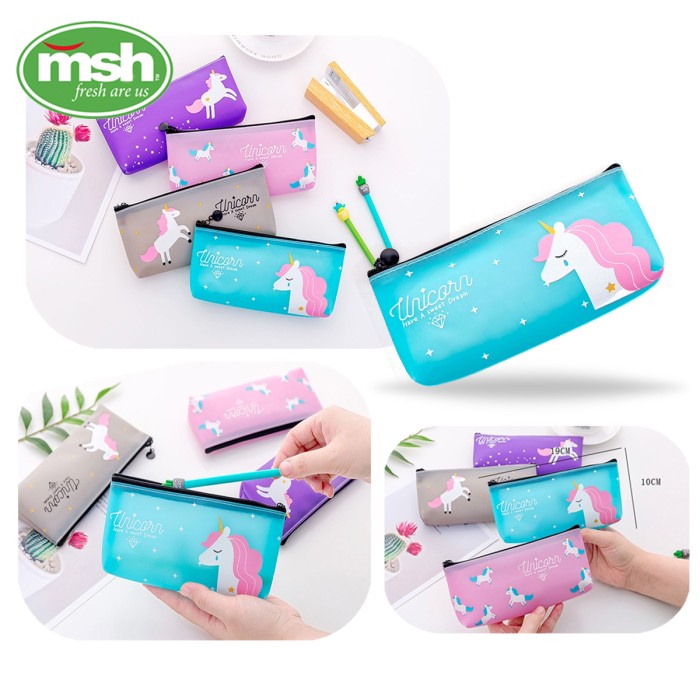 

Aman Tempat Pensil Unicorn Silikon Promo