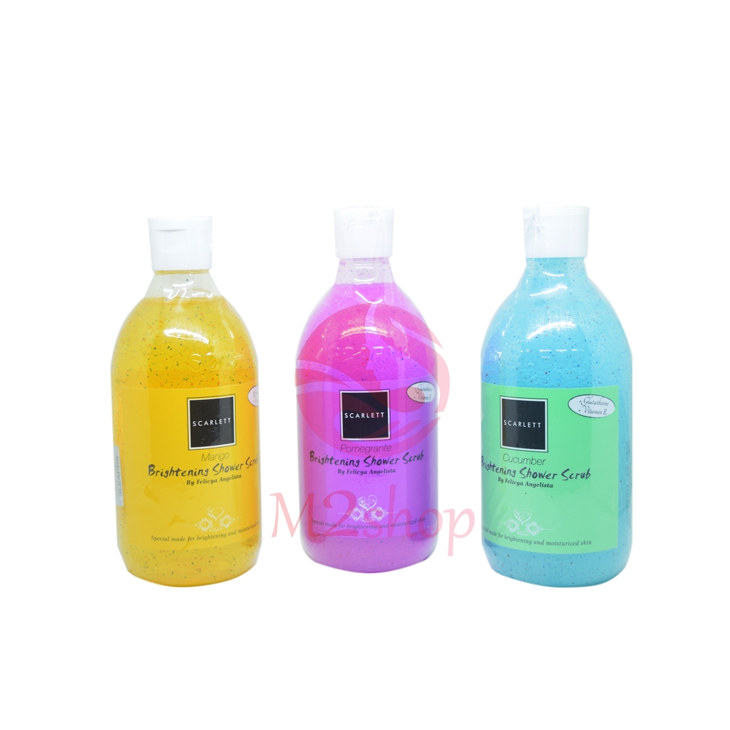 [ORI] PAKET 2 IN 1 BODY &amp; HAND LOTION dan Scrub tubuh Scarlett dapat memutihkan dan mencerahkan kulit dalam waktu 14 hari | Paket Scarlet Lotion dan Scrub