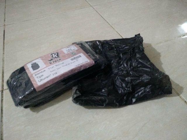 100 Pcs Gusset Flatbottom Hitam Doff 250z - Standing Pouch Biji Bubuk Kopi 100gr