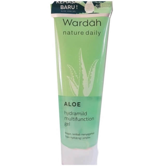 Wardah Nature Daily Aloe Hydramild Multifunction Gel 100 Ml