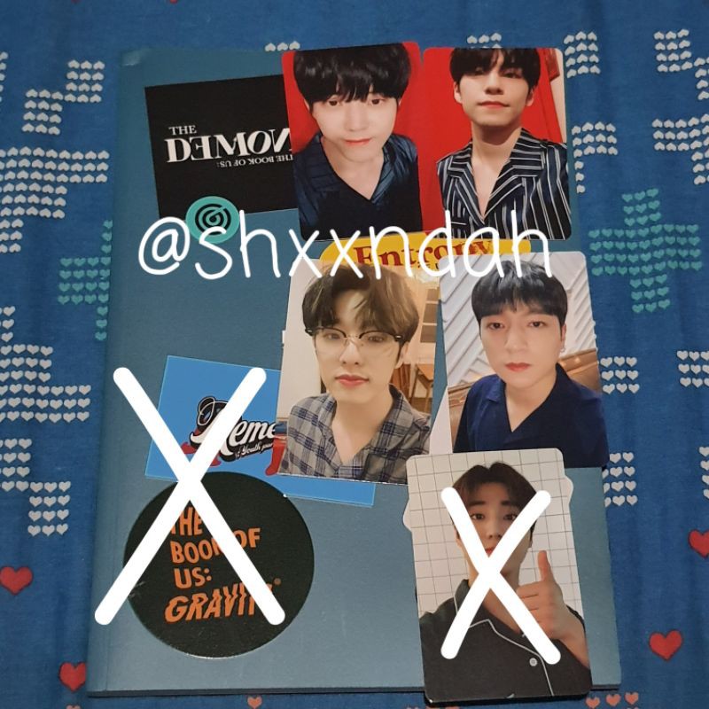 Photocard Memory Book Day6 Dowoon Wonpil Jae Sungjin