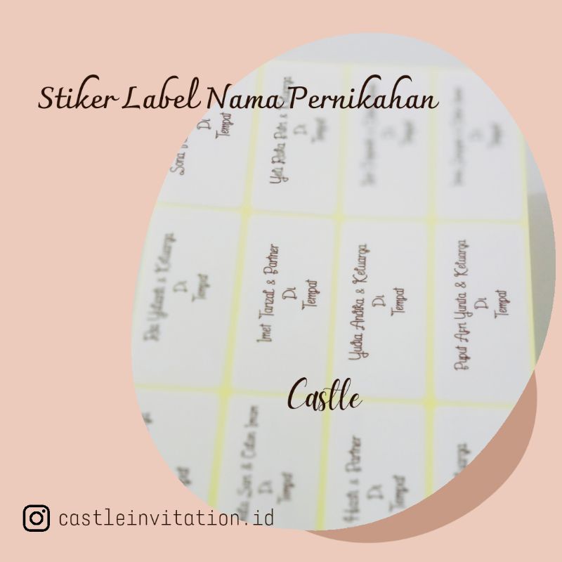 

Stiker Label Nama Padang