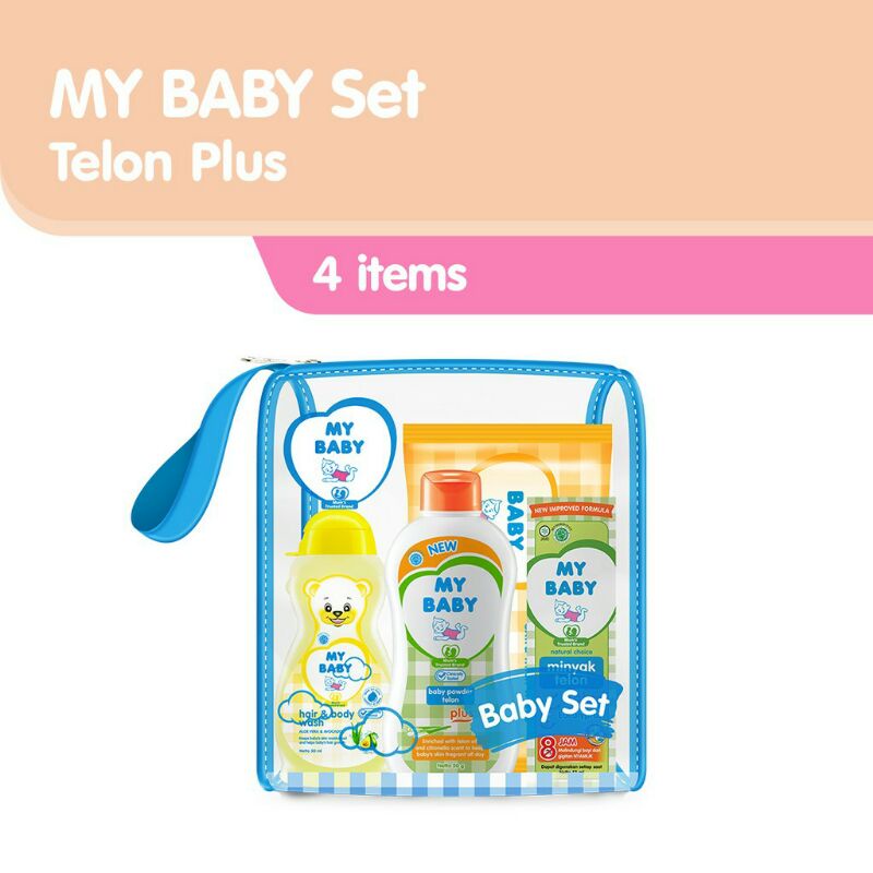 MY BABY SET 4 ITEMS / MY BABY NEWBORN PACKAGE 4 ITEMS