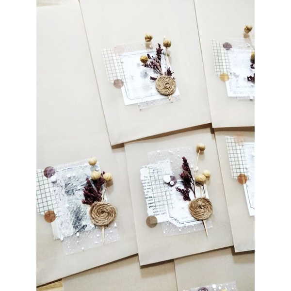 Amplop undangan/amplop undangan coklat/amplop rustic/amplop kalkir rustic