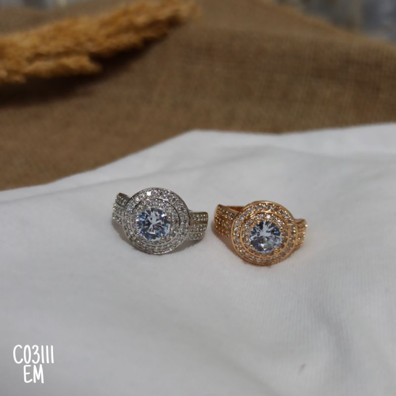 Cincin Fashion Zircon Mewah C03111