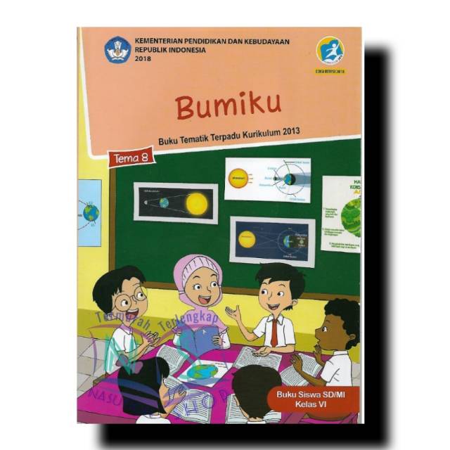 Buku Tema 8 Kelas 6 Sd Kemendikbud Shopee Indonesia
