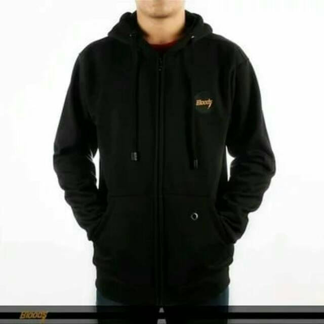 Jaket Hoodie bloods pria polos