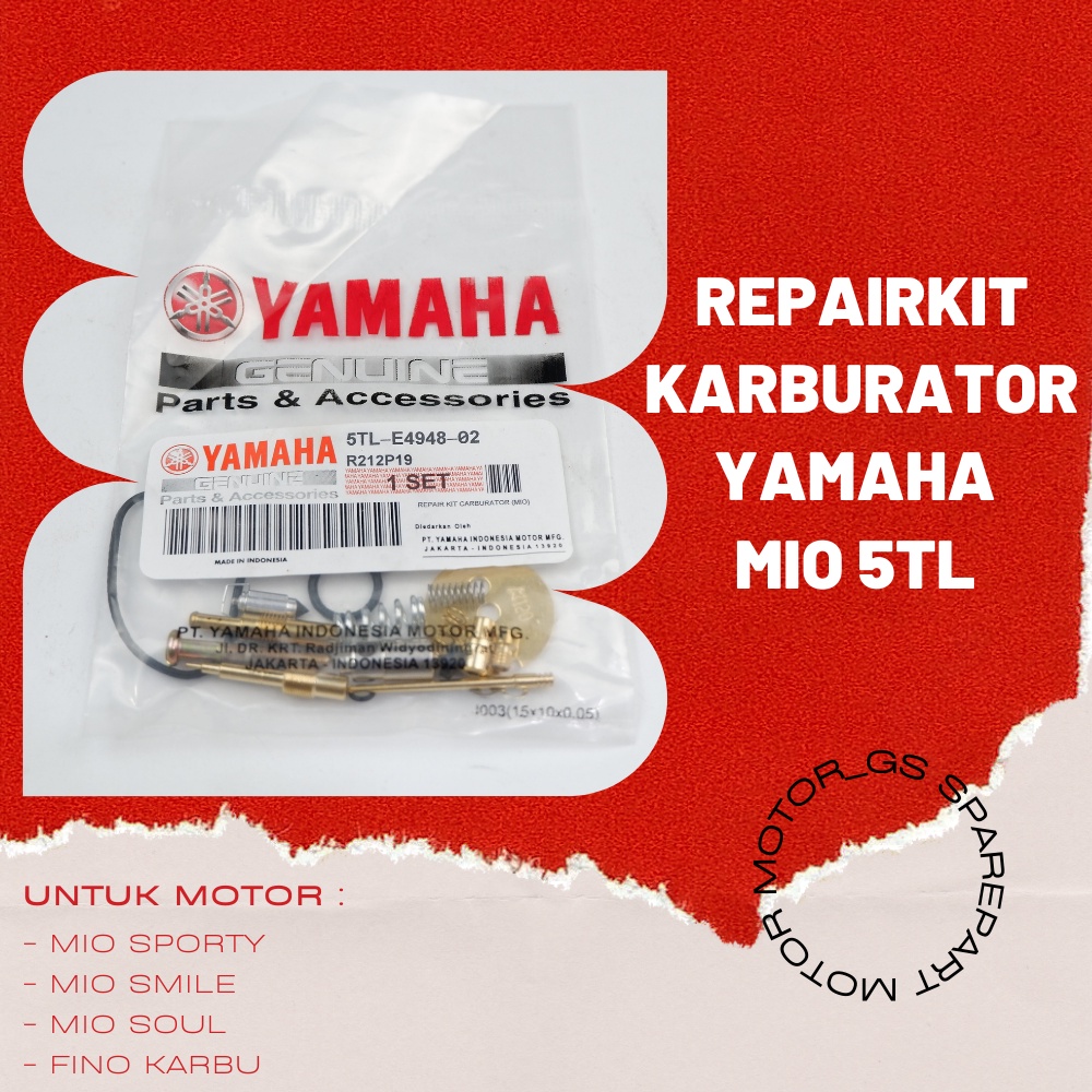Repair Kit Karburator Yamaha Mio 5TL-E4948-00