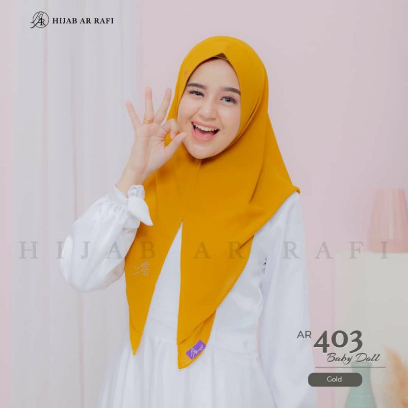 Hijab bergo instan hoodie terbaru Ar Rafi ar 403 ori zoya elzatta