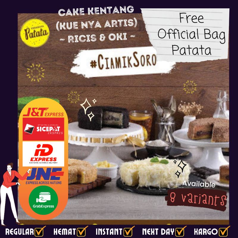 

[ ] Surabaya Patata by Ricis & Oki | Kue Kekinian | Kue Artis | Oleh-Oleh Surabaya