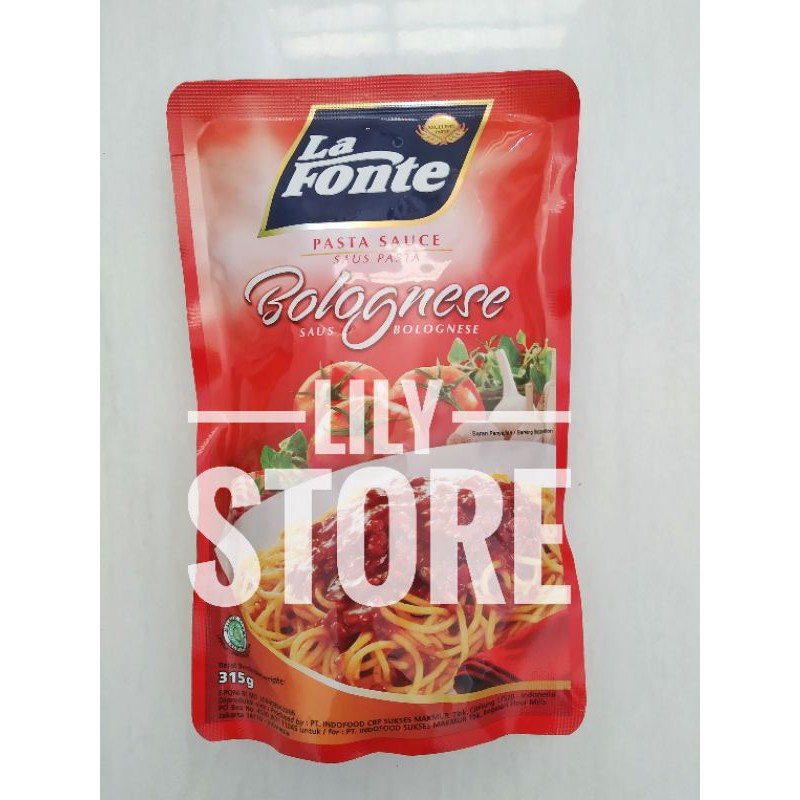 

La Fonte Saus Pasta Bolognese 315 Gram