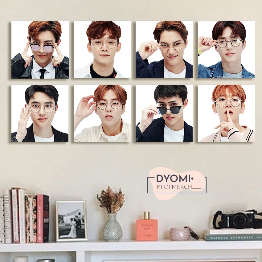POSTER KAYU EXO, HIASAN DINDING KPOP, POSTER KAYU KPOP, DEKORASI RUANGAN EXO, DEKORASI KAMAR KPOP