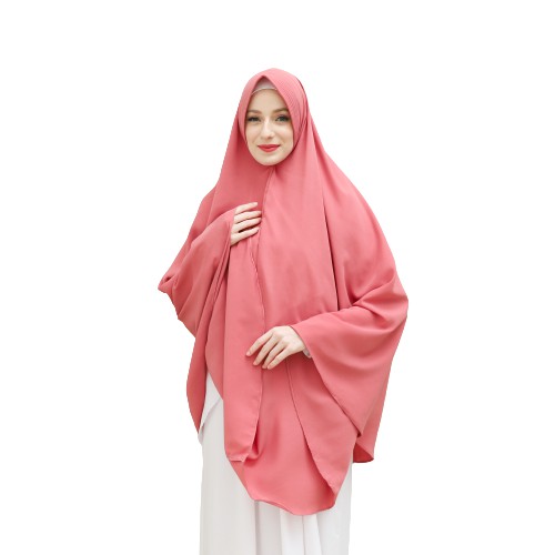 Khimar Jumbo XXXL Wolfis | Hijab Instan Syari XXXL Wolfis Premium