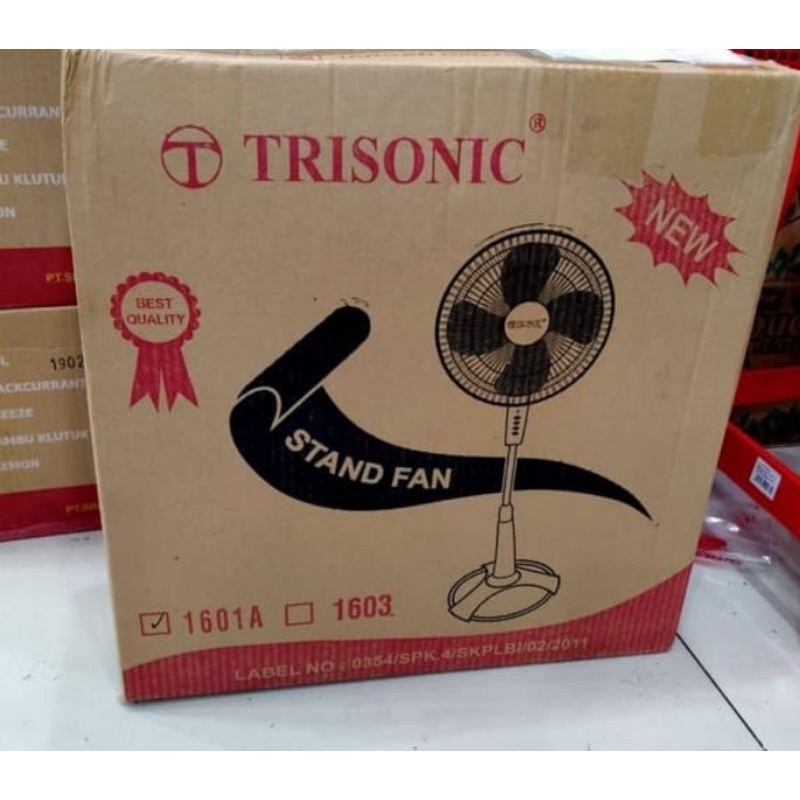 Kipas Angin Trisonic stand fan 16 inc trisonic