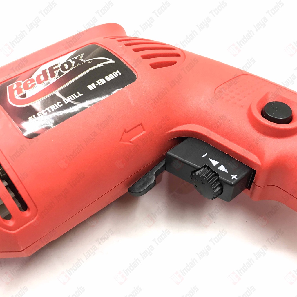 REDFOX ED 6601 Mesin Bor 10 mm Besi Kayu Electric Drill