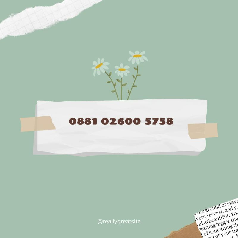 Nomor cantik kartu perdana smartfren