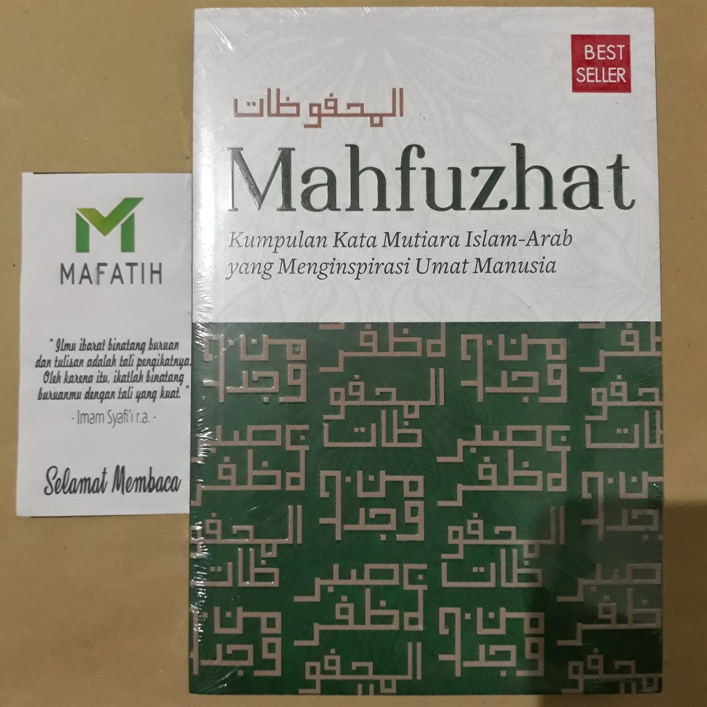 Buku Mahfuzhat Kumpulan Kata Mutiara Islam Arab Yang