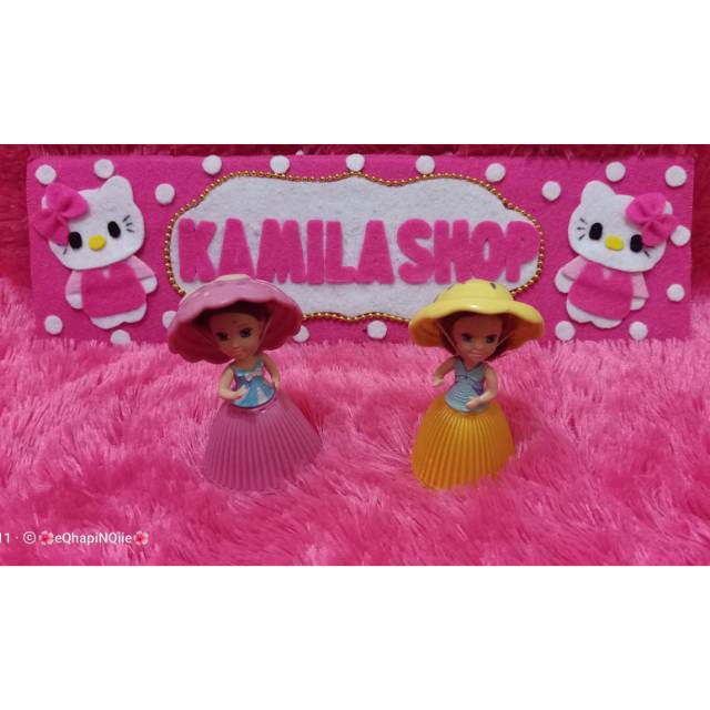 Barbie cupcake mini
