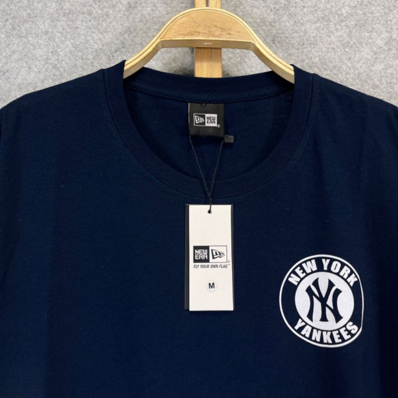 KAOS T-SHIRT LOGO BIG SAMPING YANKEES NAVY AUTHENTIC PREMIUM