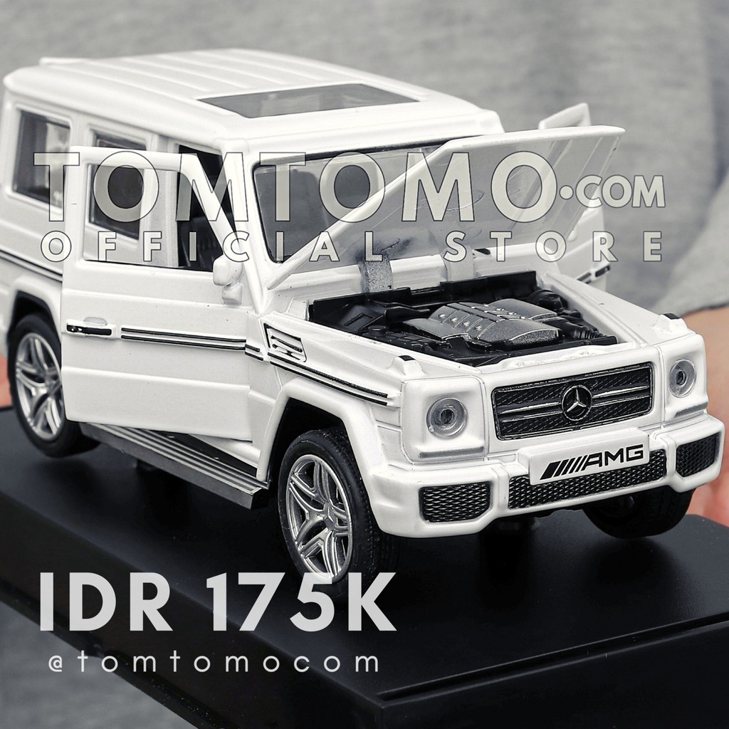 Tomtomo Mercedes Benz G Series Diecast Miniatur Mobil 