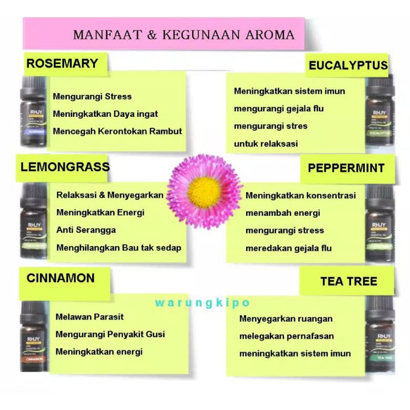 PAKET 14 BOTOL ESSENTIAL OIL FRAGANCE OIL PENGHARUM RUANG PEWANGI RUANGAN Aromatherapy pengharum Ruangan Humidifier