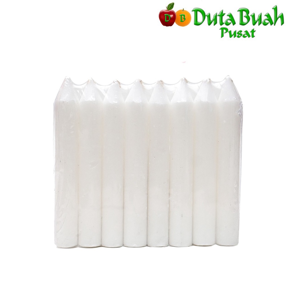 DUTA BUAH LILIN PUTIH (ISI 24)
