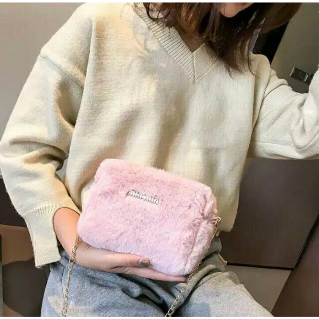 tas selempang/bahu alleta softie girl