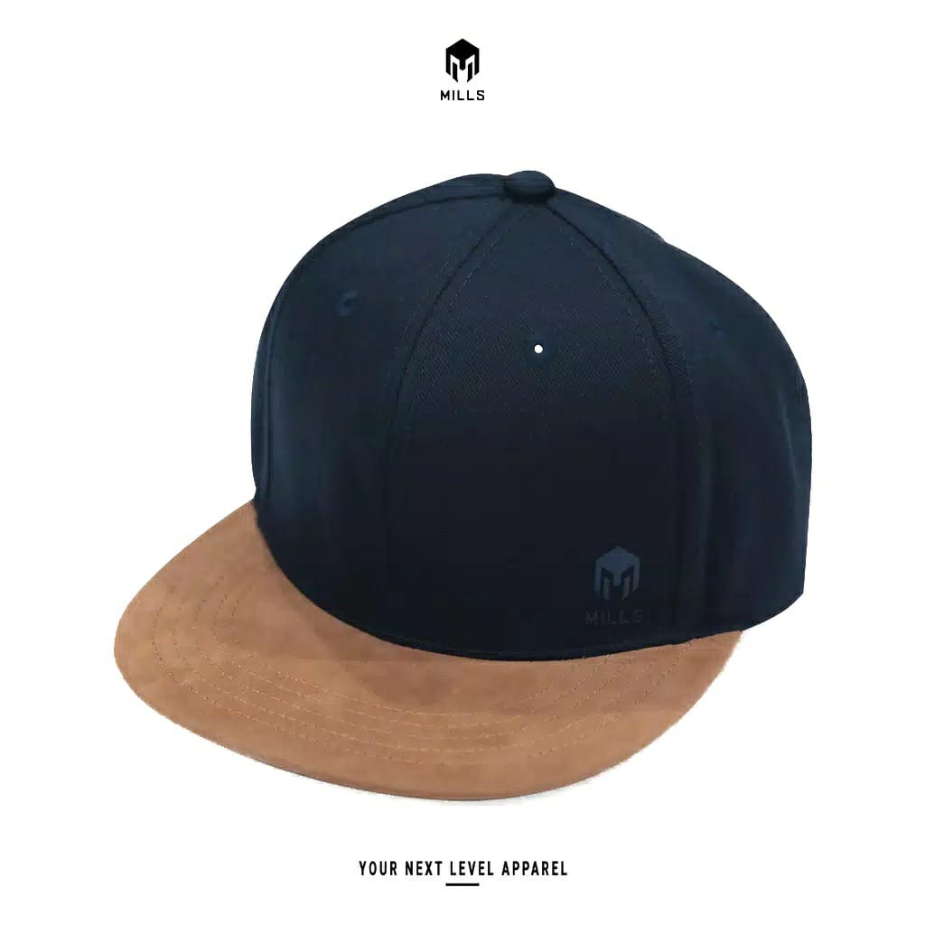 Mills Snapback Caps A4.4003 Black