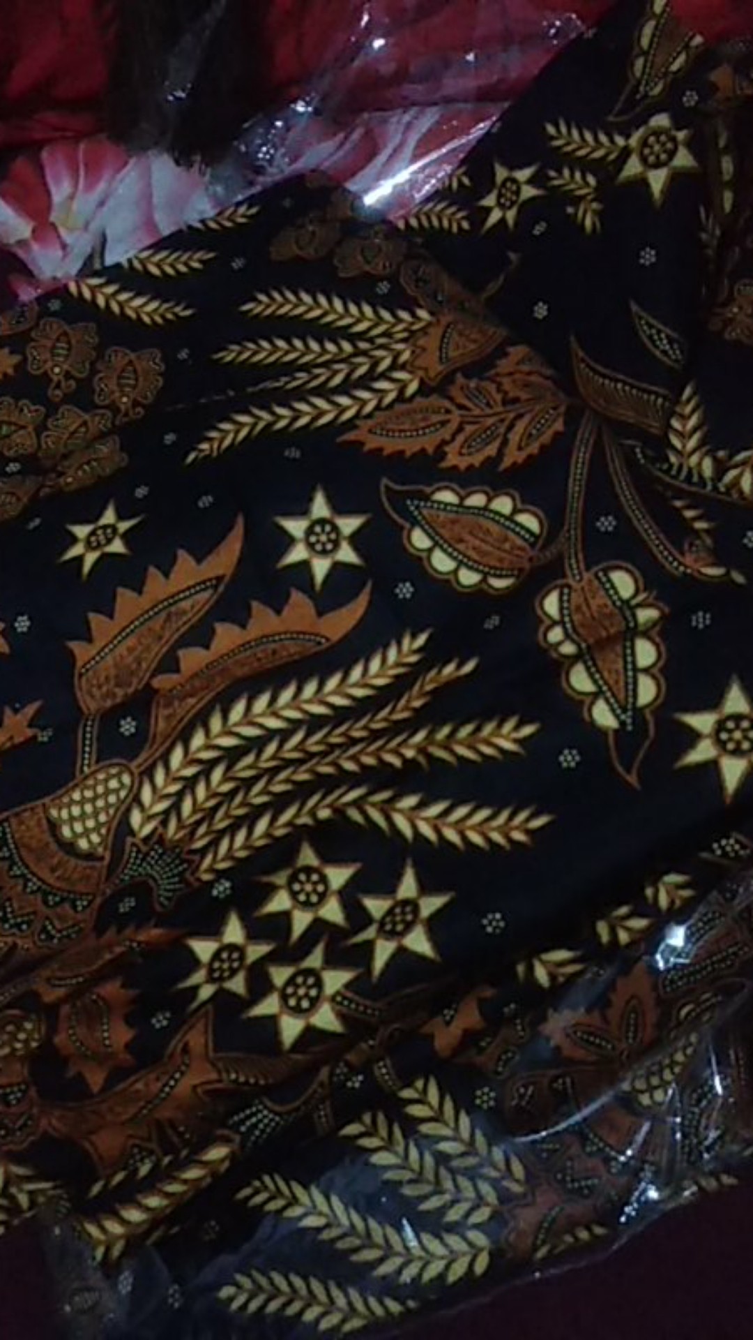 Batik Gamis Manggar Mas Pakaian Perempuan Baju Seragam Alkhalis