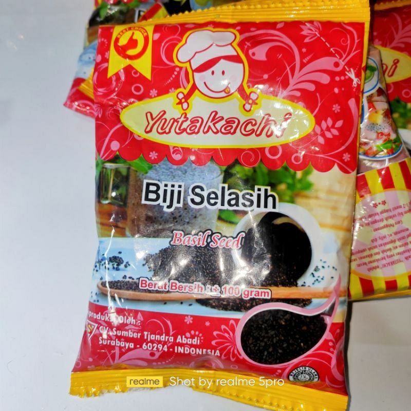 

Biji Selasih 50gr/100gr