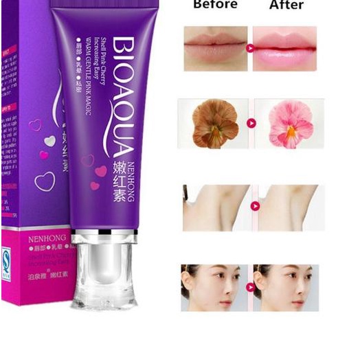 ☆ Original BIOAQUA Pemutih Ketiak Miss V Puting Pemerah Bibir ☼