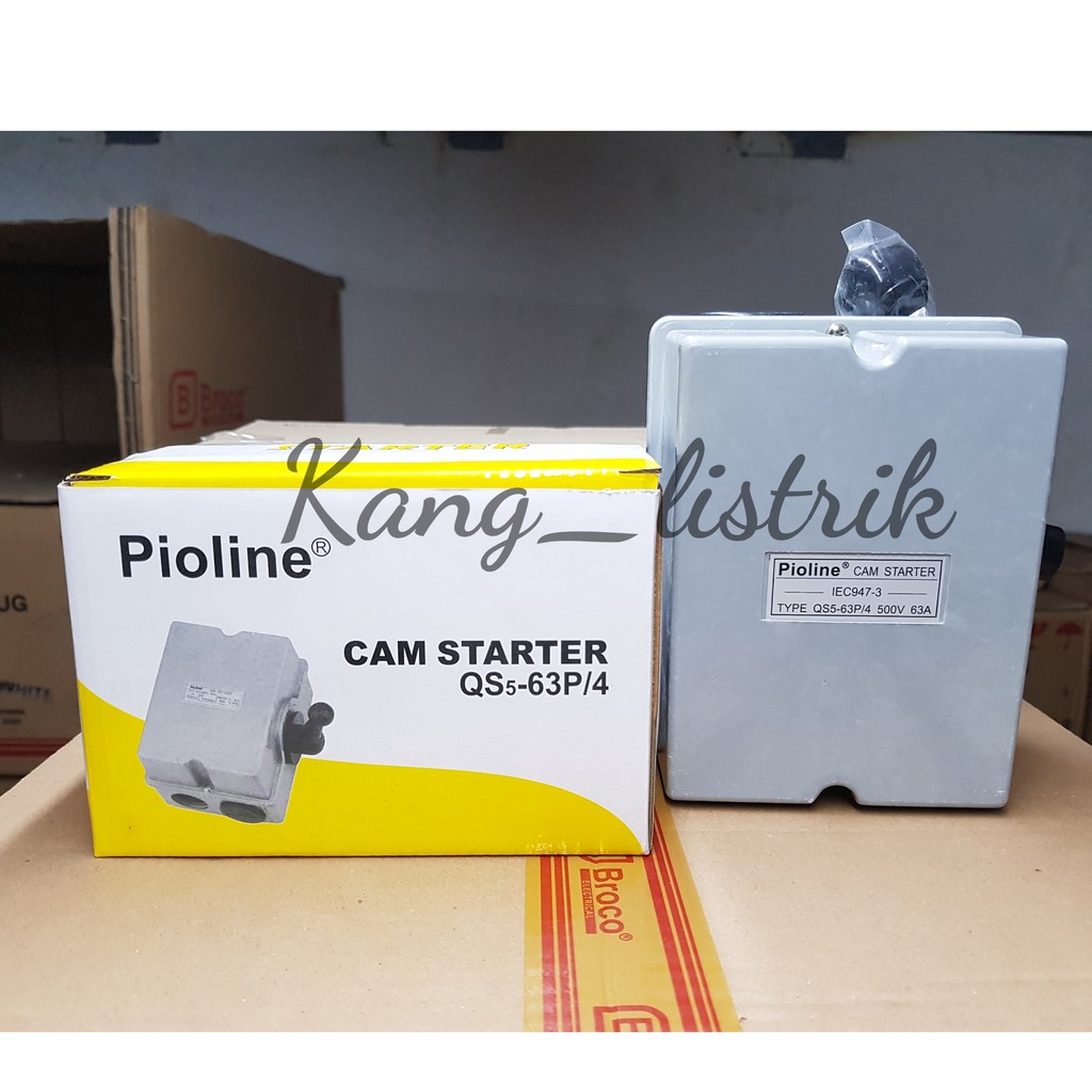 Handle PIOLINE Cam Starter / Handle Genset / Handle 63A 4P QS5-63P/4