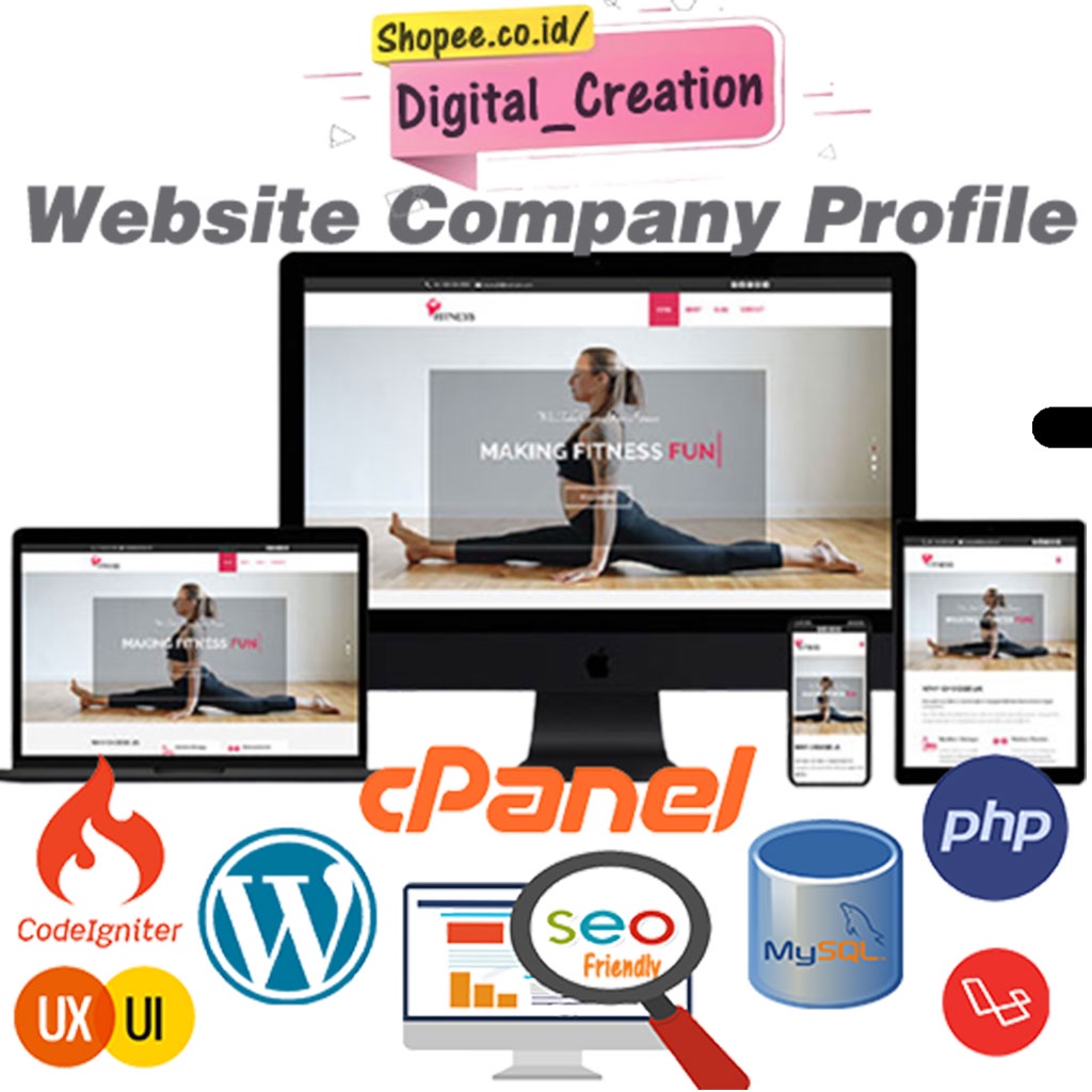 Jasa Website Bisnis Company Profile | Website Personal Branding | Website Compro | Website Portofolio Murah