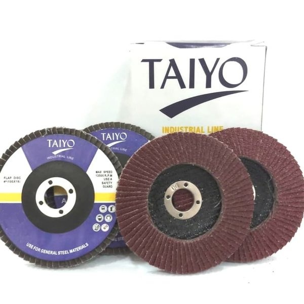 MATA AMPLAS TAIYO FLAP DISC 4 Inch 100 X 16 GRIT 150