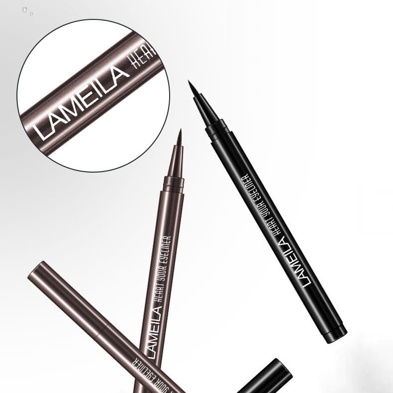 LAMEILA 841 EYELINER BLACK &amp; BROWN COLOR WATERPROOF &amp; LONG LASTING