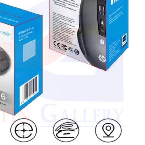 ❀ Mouse Bluetooth HP X9500 Bluetooth Version 1600DPI / Mouse Bluetooth ●