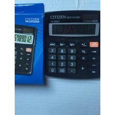 

✯ KALKULATOR 12 DIGIT ANGKA MERK CITIZEN TYPE SDC-812 BN ♪
