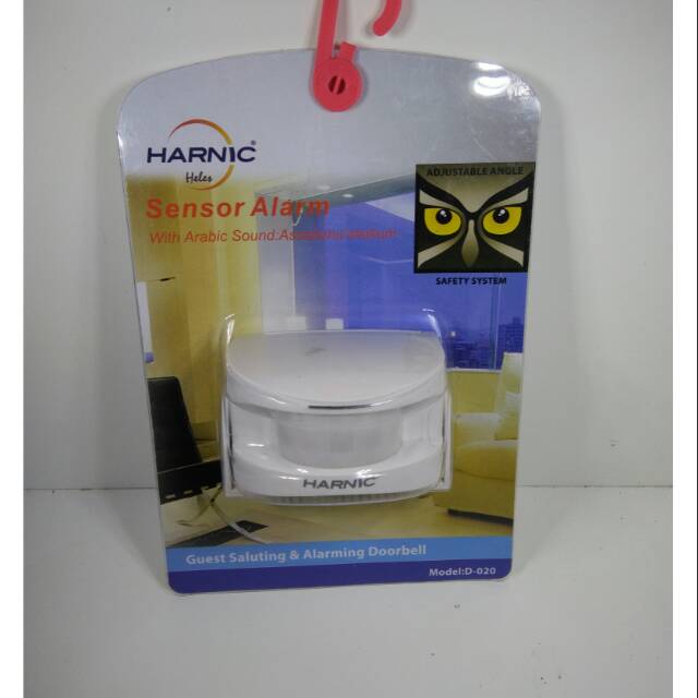 Sensor gerak alarm pintu heles-harnic D-020 original