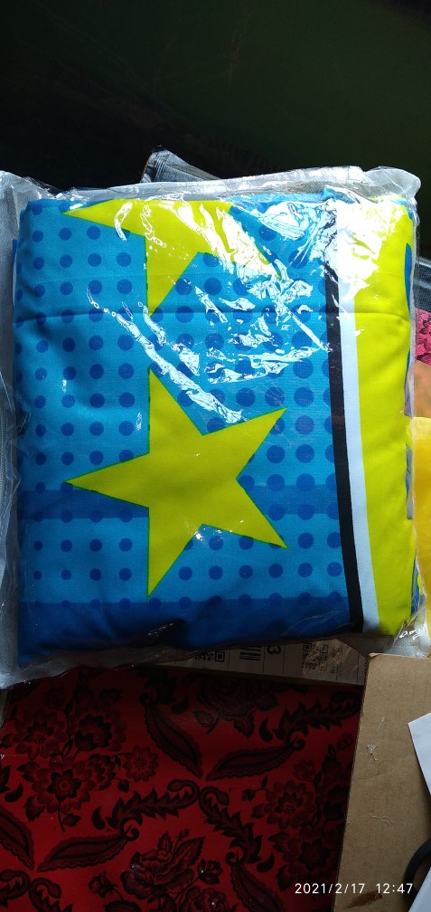 Sprei Resleting, Sprei Karet Motif Bola