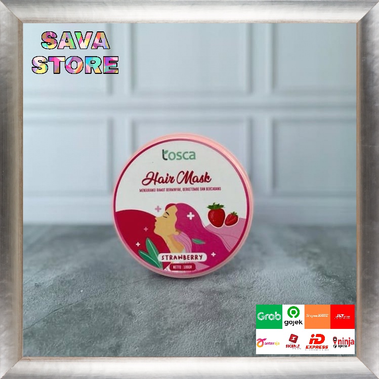 HAIR MASK CREAMBATH ALA SALON TOSCA MASKER RAMBUT PREMIUM - CREAMBATH RAMBUT ALA SALON