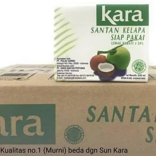 SANTAN KARA KOTAK 200 ML