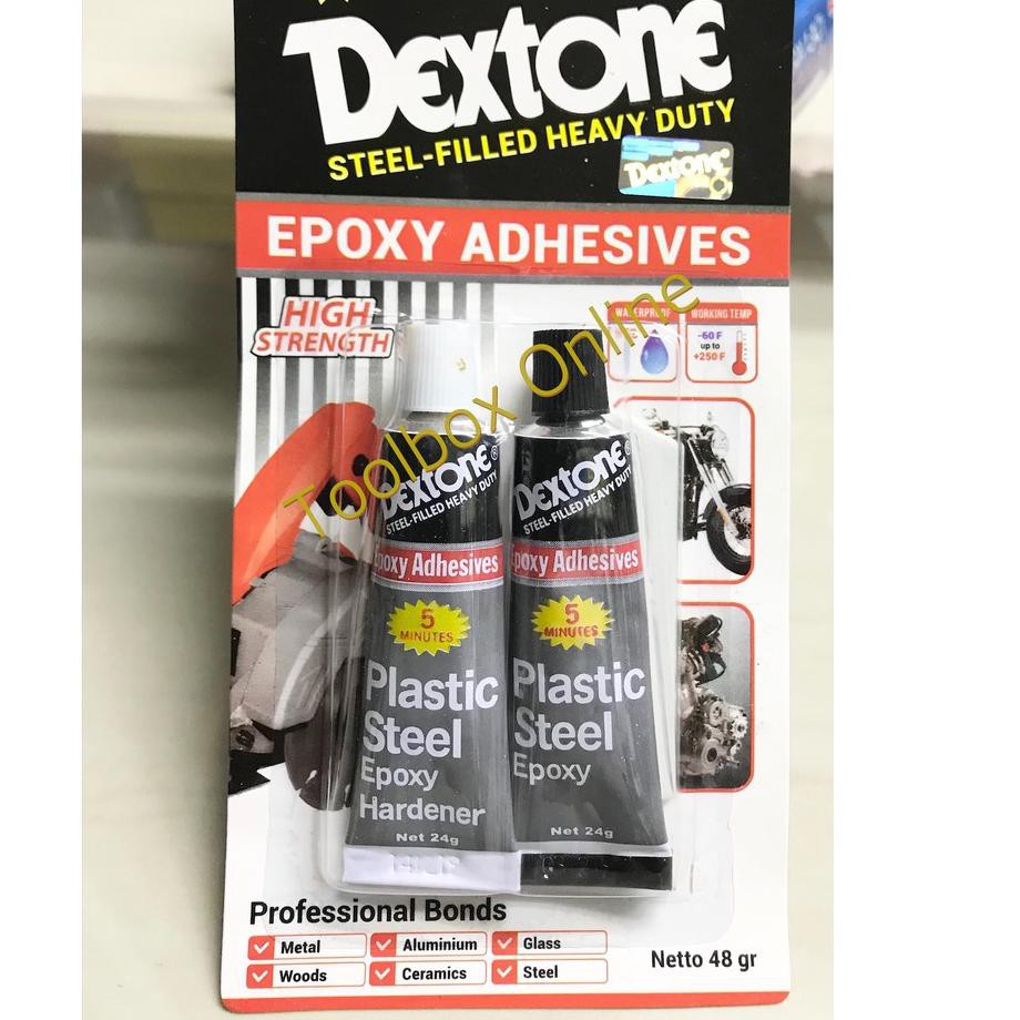 

Termurah Lem Besi Dextone 5 menit 48 gr Epoxy Adhesive ...