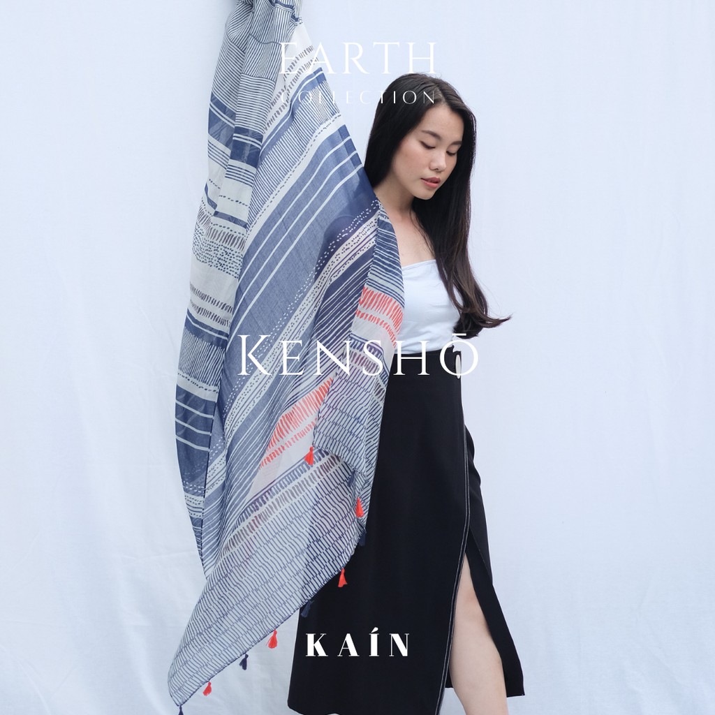 Kenshō Shawl – Earth Collection