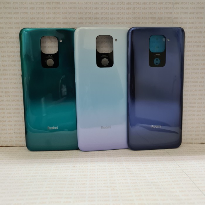 Backdoor Backcover Tutup Belakang Housing Xiaomi Redmi Note 9 Ori - Grey